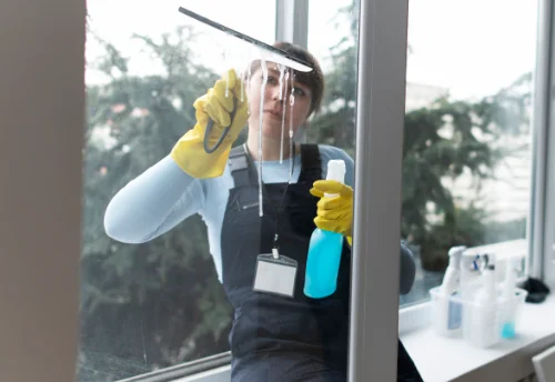 Nettoyage de vitres intérieures et extérieures à Laps